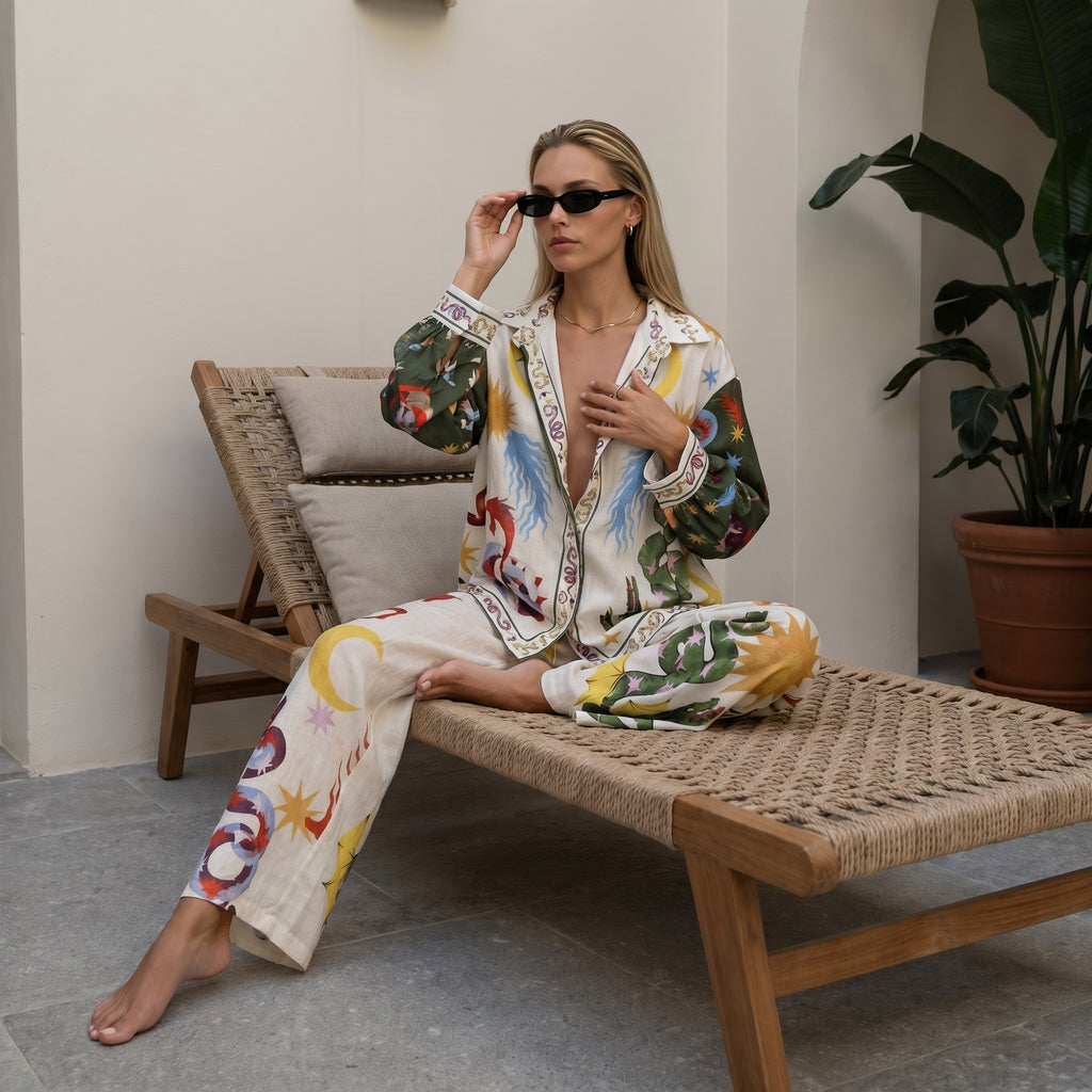 Tulum Beachwear Shirt & Pants